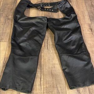 FMC Leather Chaps by FMC, size 2X
